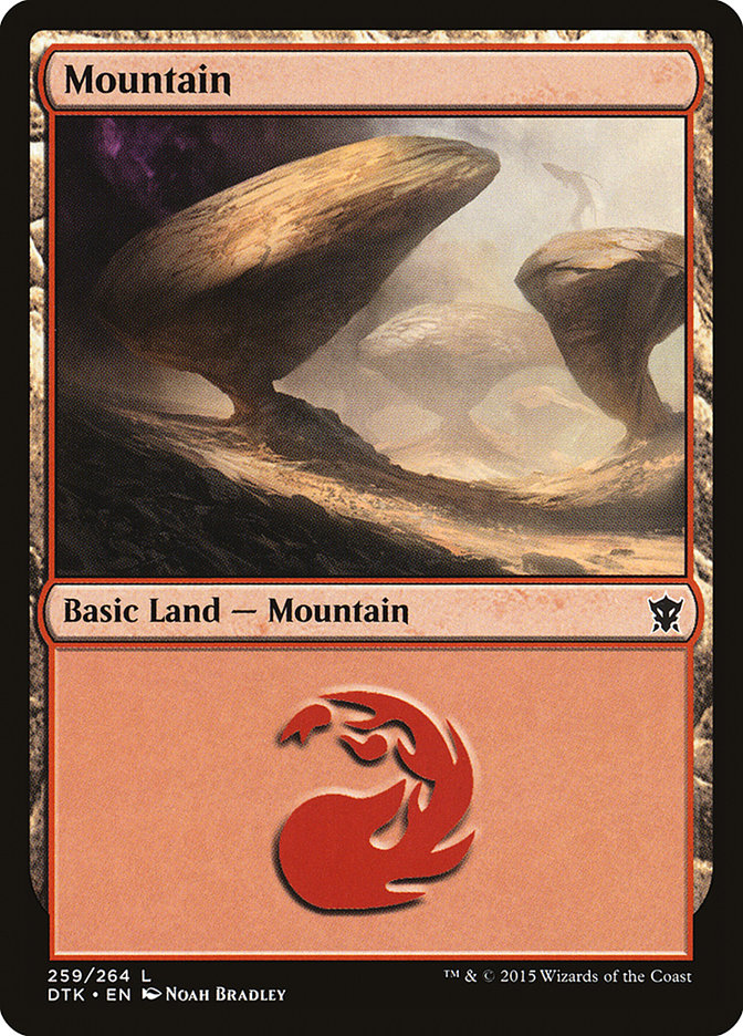 Mountain (259) [Dragons of Tarkir] | Gamer Loot