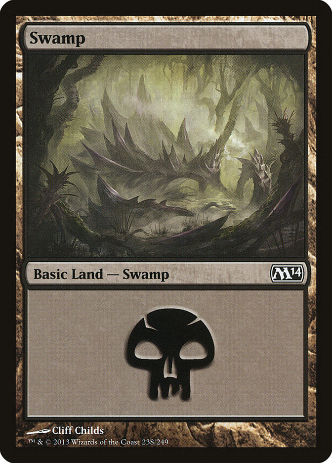 Swamp (238) [Magic 2014] | Gamer Loot