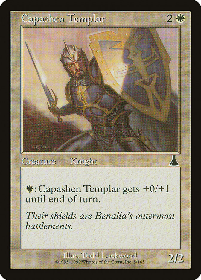 Capashen Templar [Urza's Destiny] | Gamer Loot