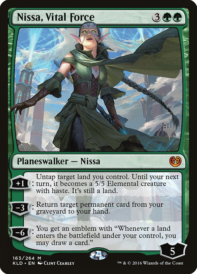 Nissa, Vital Force [Kaladesh Promos] | Gamer Loot