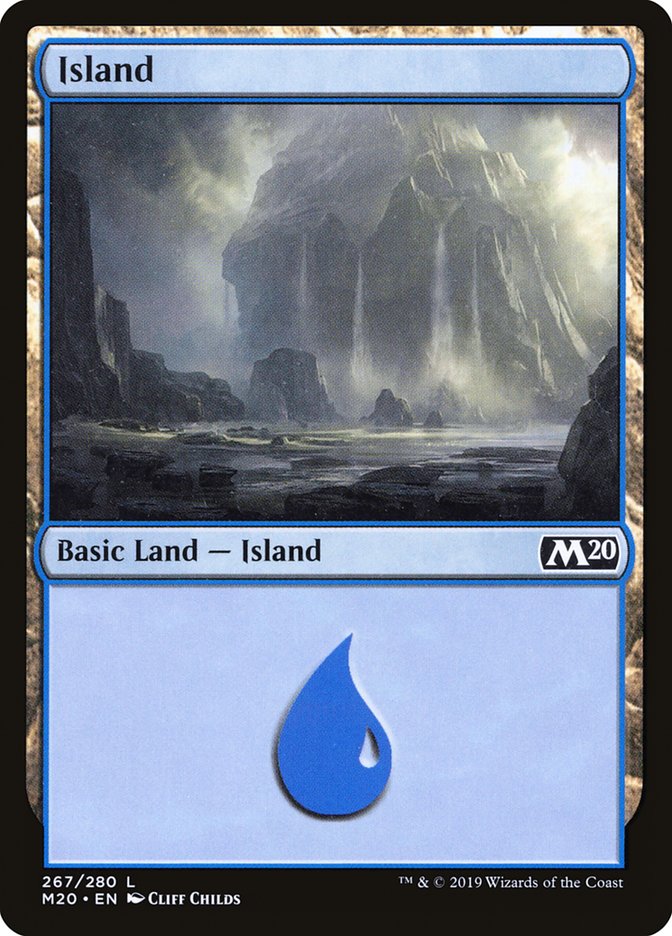 Island (267) [Core Set 2020] | Gamer Loot