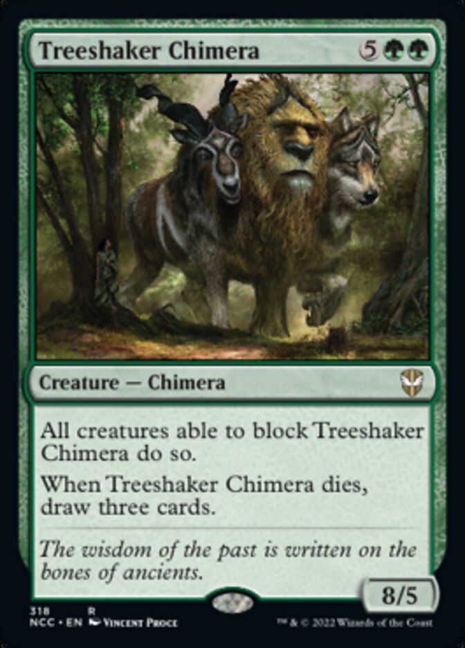 Treeshaker Chimera [Streets of New Capenna Commander] | Gamer Loot