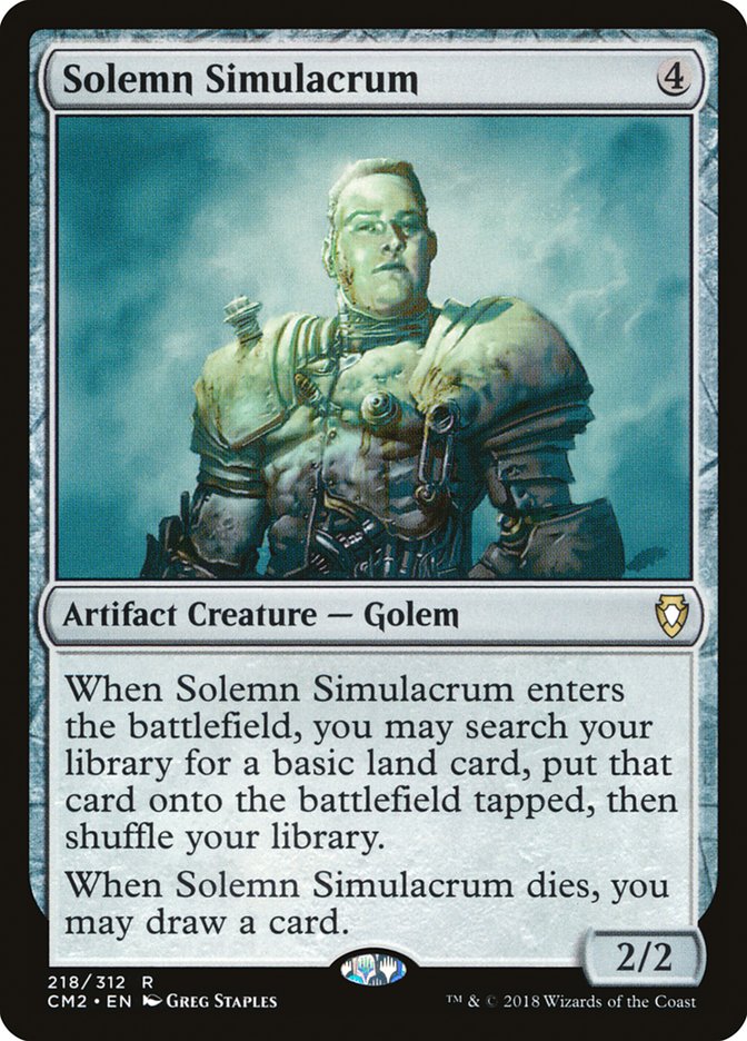 Solemn Simulacrum (218/312) [Commander Anthology Volume II] | Gamer Loot