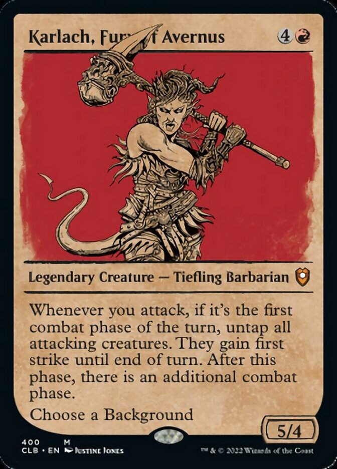 Karlach, Fury of Avernus (Showcase) [Commander Legends: Battle for Baldur's Gate] | Gamer Loot