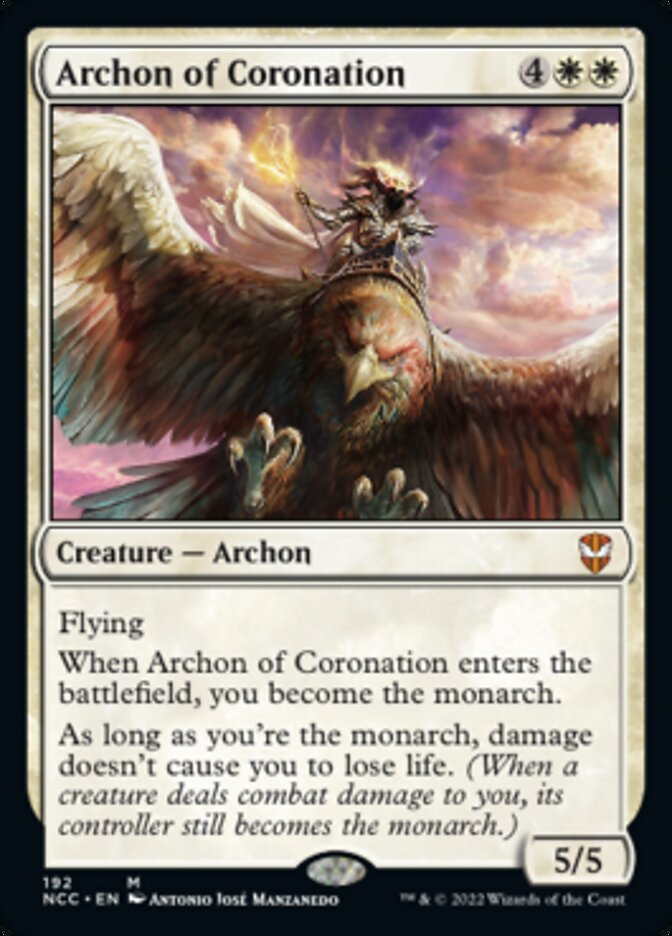 Archon of Coronation [Streets of New Capenna Commander] | Gamer Loot