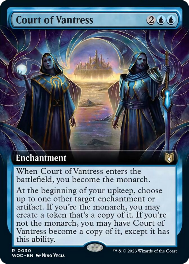 Court of Vantress (Extended Art) [Wilds of Eldraine Commander] | Gamer Loot