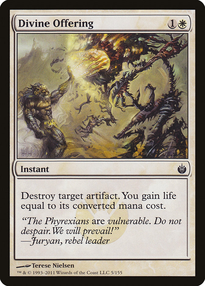 Divine Offering [Mirrodin Besieged] | Gamer Loot