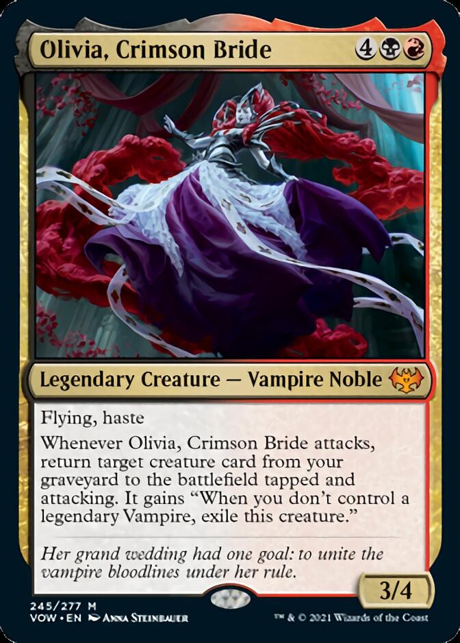 Olivia, Crimson Bride [Innistrad: Crimson Vow] | Gamer Loot