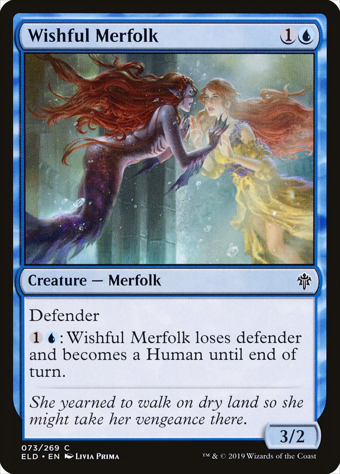 Wishful Merfolk [Throne of Eldraine] | Gamer Loot