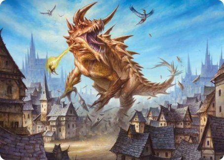 Tarrasque Art Card [Dungeons & Dragons: Adventures in the Forgotten Realms Art Series] | Gamer Loot