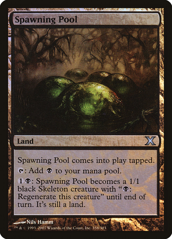 Spawning Pool (Premium Foil) [Tenth Edition] | Gamer Loot