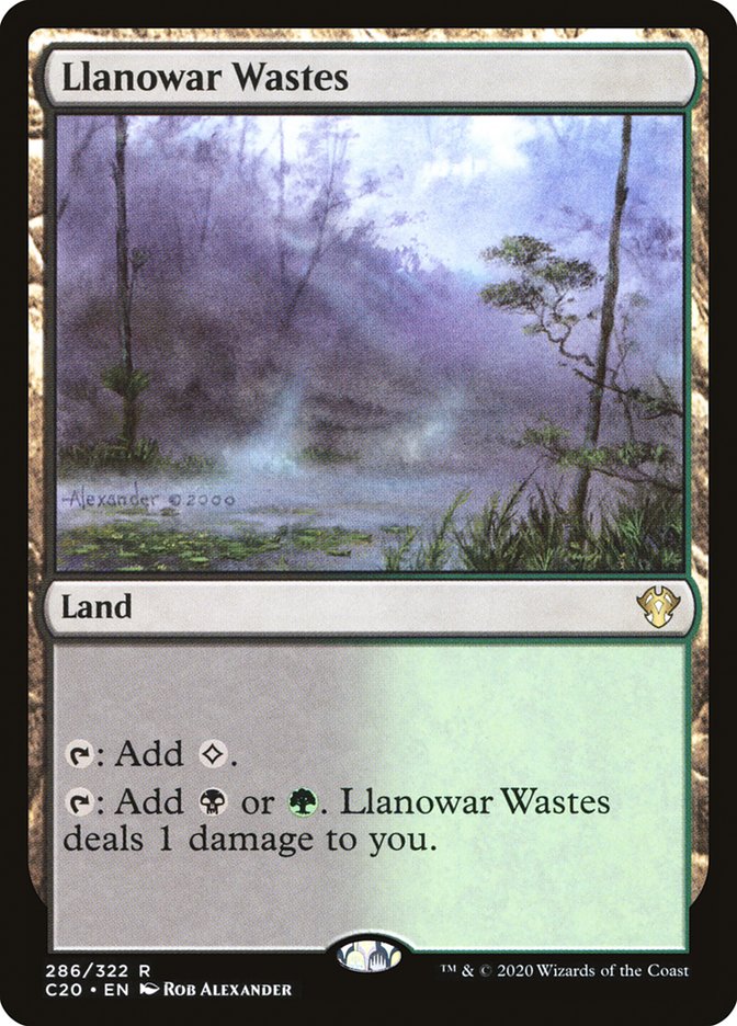 Llanowar Wastes [Commander 2020] | Gamer Loot