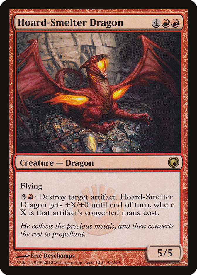 Hoard-Smelter Dragon [Scars of Mirrodin] | Gamer Loot