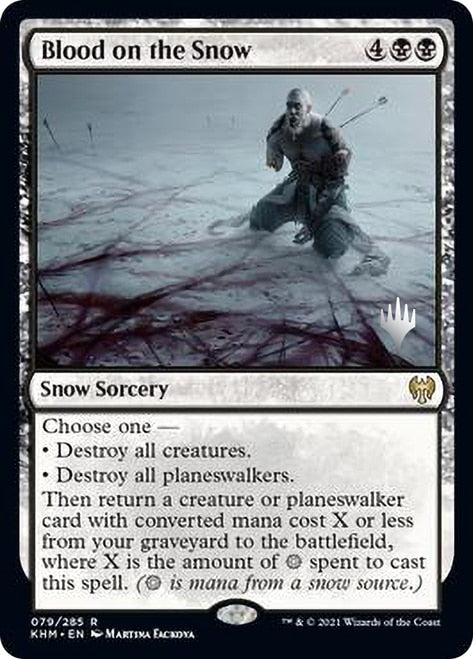 Blood on the Snow (Promo Pack) [Kaldheim Promos] | Gamer Loot