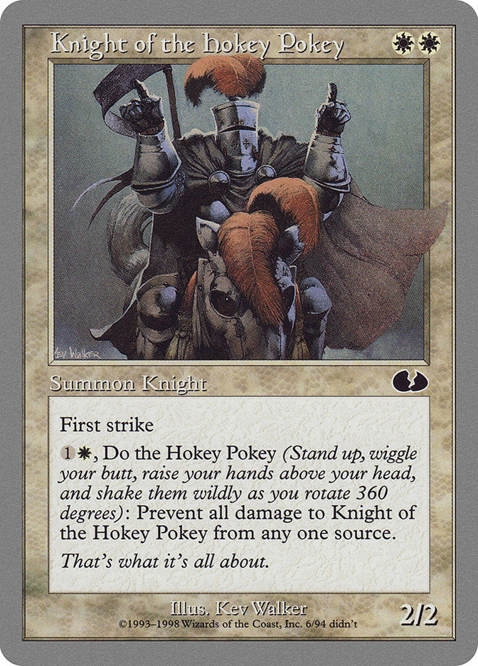 Knight of the Hokey Pokey [Unglued] | Gamer Loot