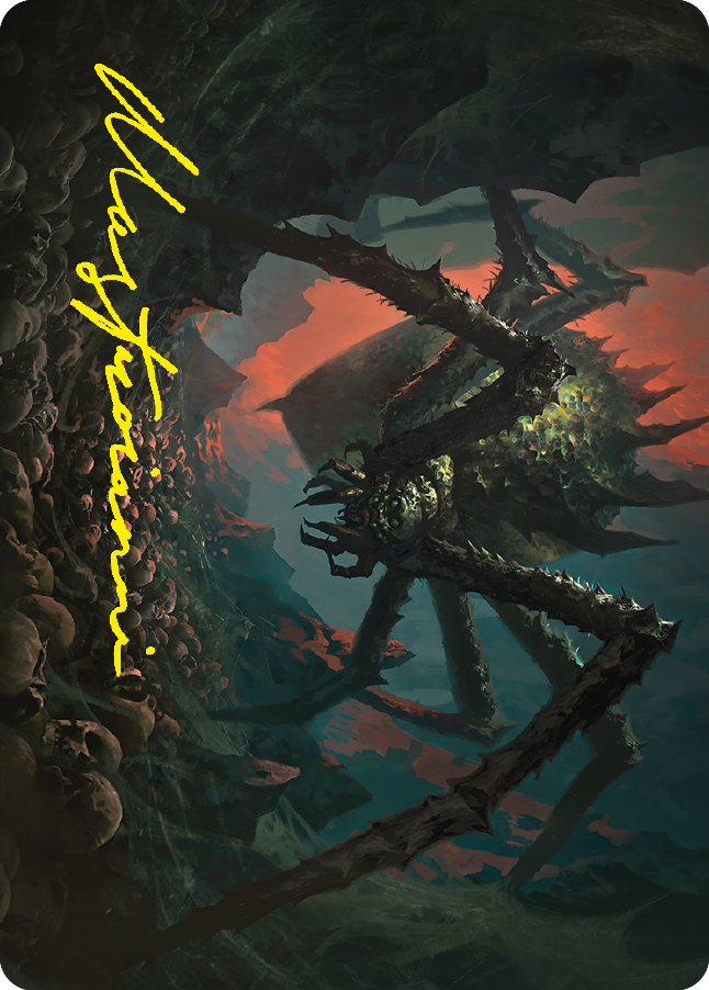 Shelob, Child of Ungoliant Art Card (Gold-Stamped Signature) [The Lord of the Rings: Tales of Middle-earth Art Series] | Gamer Loot