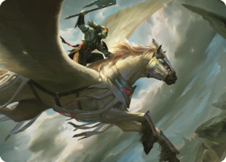 Cleaving Skyrider Art Card [Dominaria United Art Series] | Gamer Loot