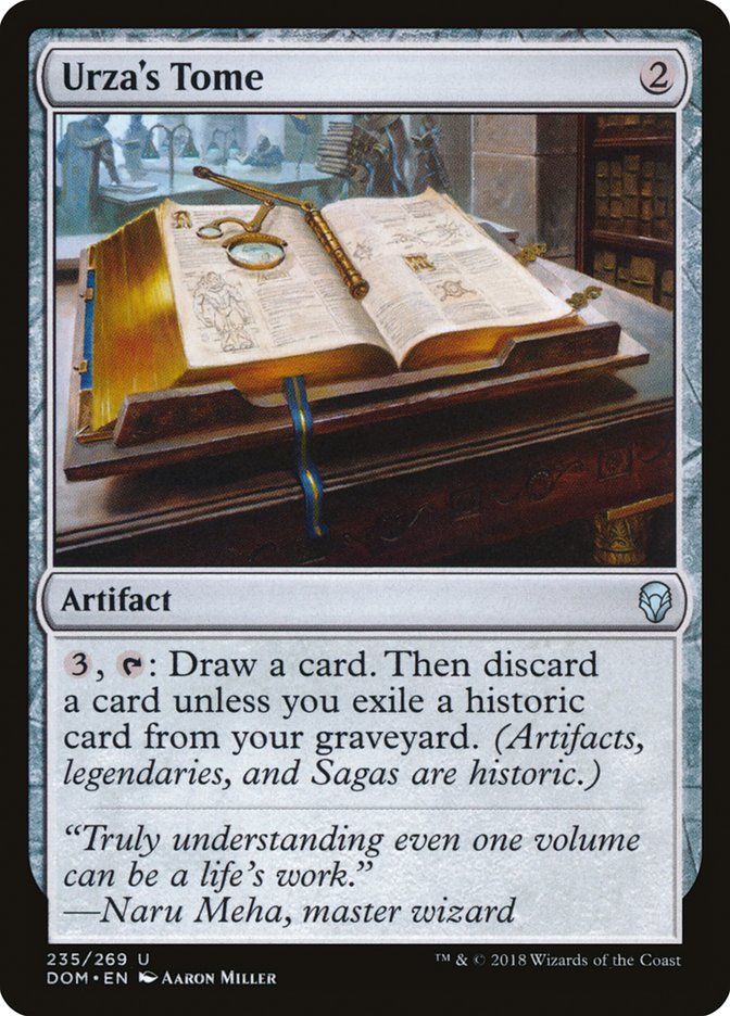 Urza's Tome [Dominaria] | Gamer Loot