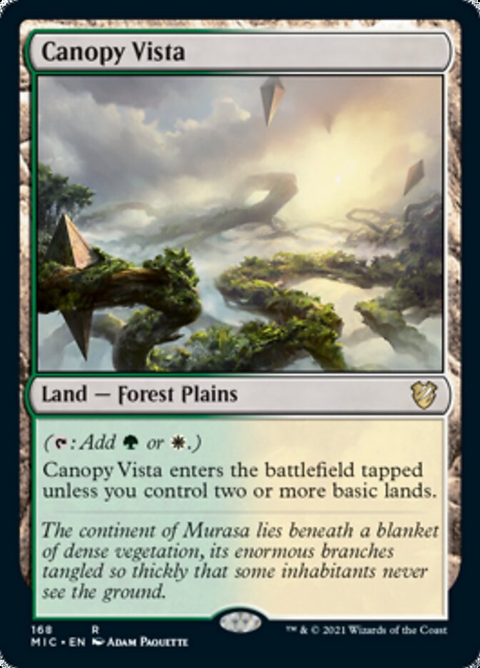 Canopy Vista [Innistrad: Midnight Hunt Commander] | Gamer Loot