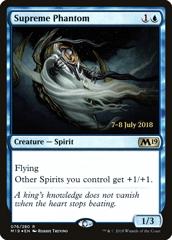 Supreme Phantom  [Core Set 2019 Prerelease Promos] | Gamer Loot