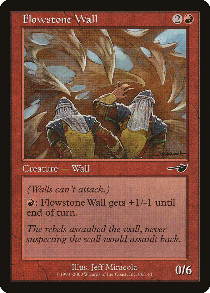 Flowstone Wall [Nemesis] | Gamer Loot