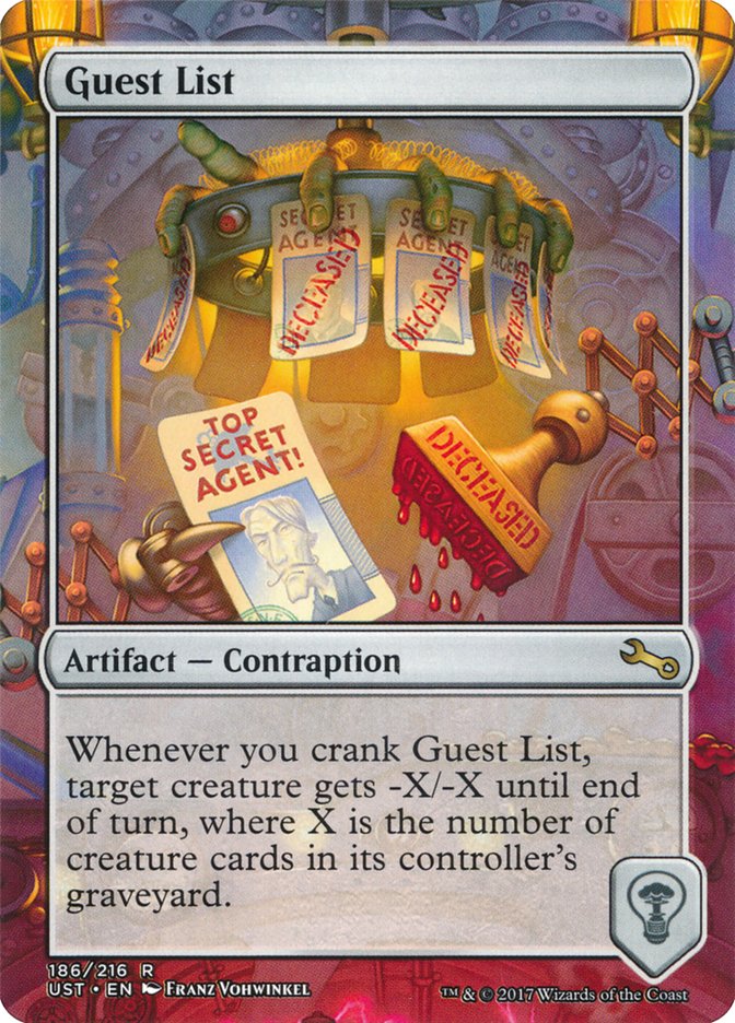 Guest List [Unstable] | Gamer Loot