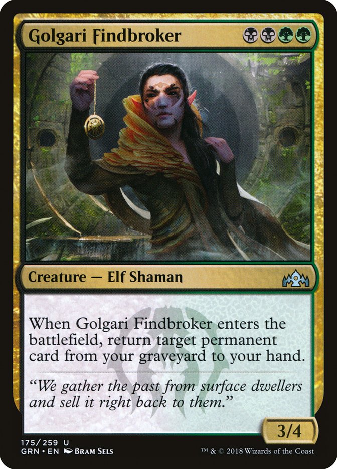 Golgari Findbroker [Guilds of Ravnica] | Gamer Loot