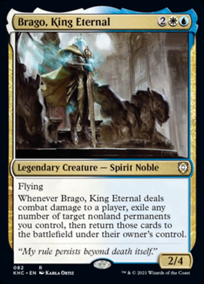 Brago, King Eternal [Kaldheim Commander] | Gamer Loot