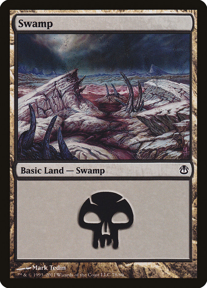 Swamp (78) [Duel Decks: Ajani vs. Nicol Bolas] | Gamer Loot