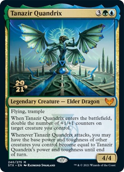 Tanazir Quandrix [Strixhaven: School of Mages Prerelease Promos] | Gamer Loot