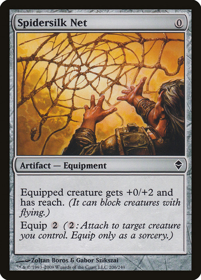 Spidersilk Net [Zendikar] | Gamer Loot