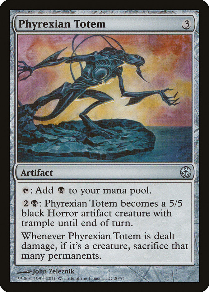 Phyrexian Totem [Duel Decks: Phyrexia vs. the Coalition] | Gamer Loot