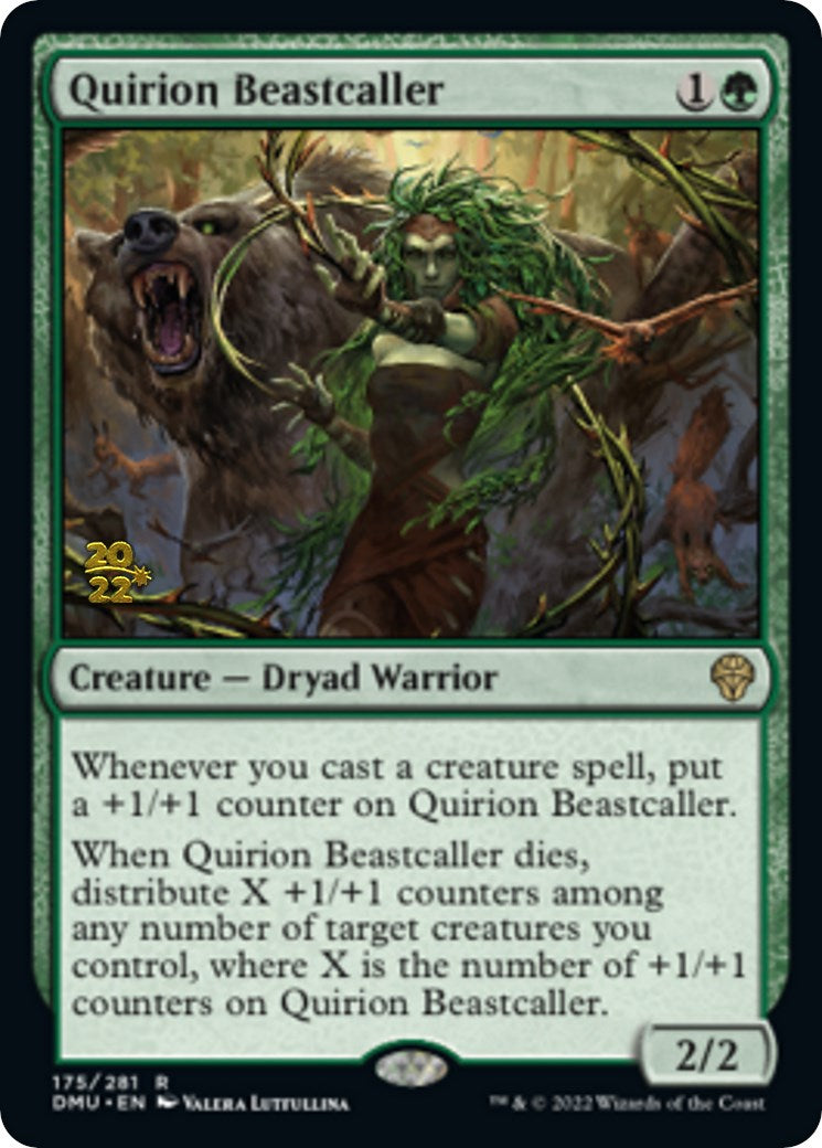 Quirion Beastcaller [Dominaria United Prerelease Promos] | Gamer Loot