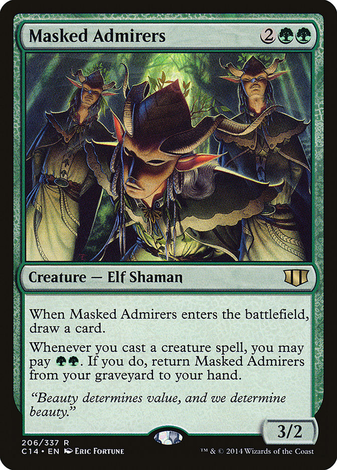 Masked Admirers [Commander 2014] | Gamer Loot