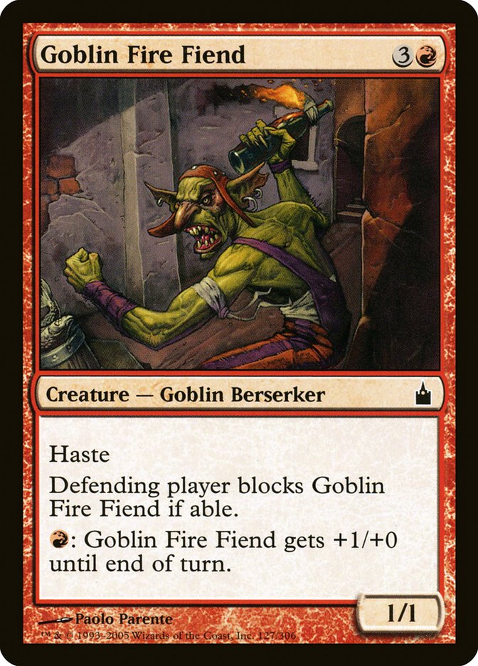 Goblin Fire Fiend [Ravnica: City of Guilds] | Gamer Loot