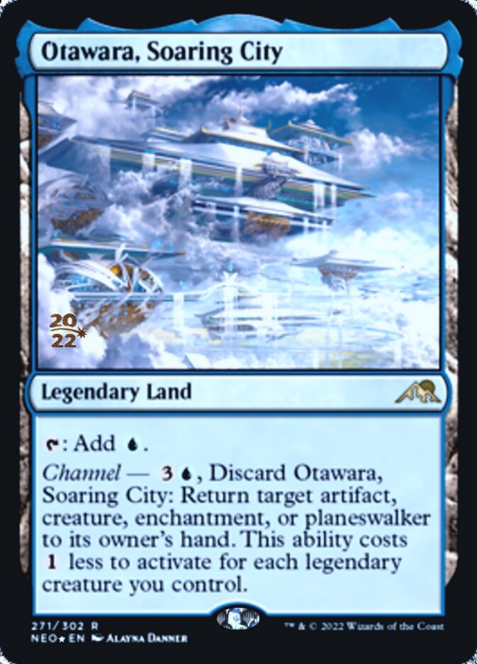 Otawara, Soaring City [Kamigawa: Neon Dynasty Prerelease Promos] | Gamer Loot