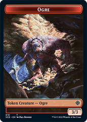 Ogre // Zombie Double-Sided Token [Starter Commander Decks] | Gamer Loot