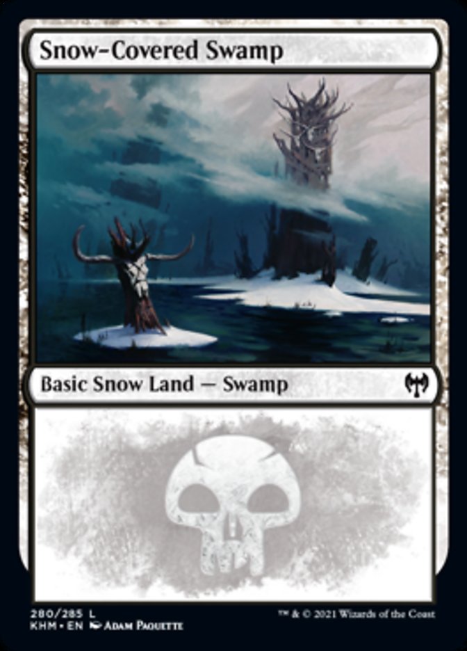 Snow-Covered Swamp (280) [Kaldheim] | Gamer Loot