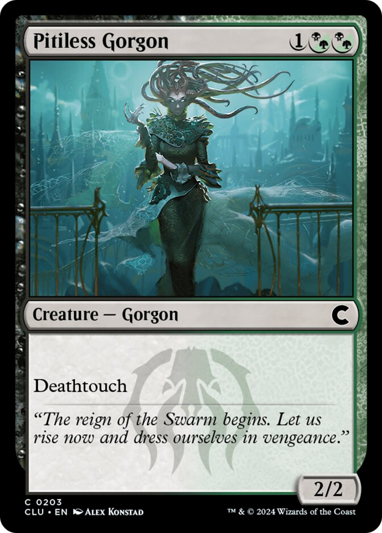 Pitiless Gorgon [Ravnica: Clue Edition] | Gamer Loot