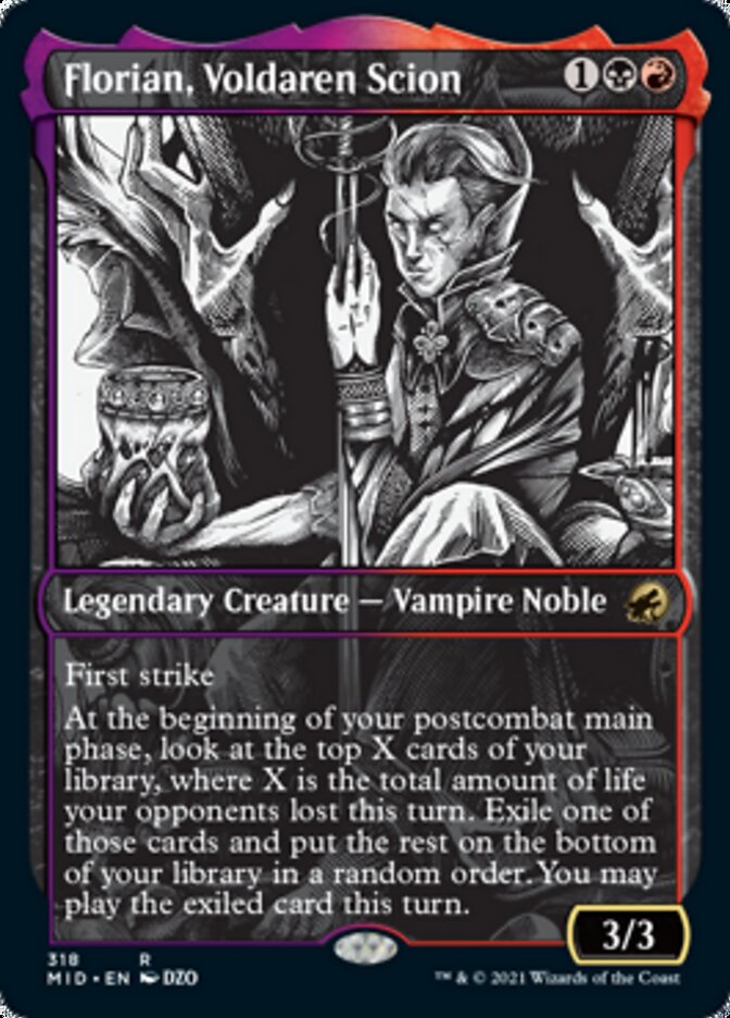 Florian, Voldaren Scion (Showcase Eternal Night) [Innistrad: Midnight Hunt] | Gamer Loot