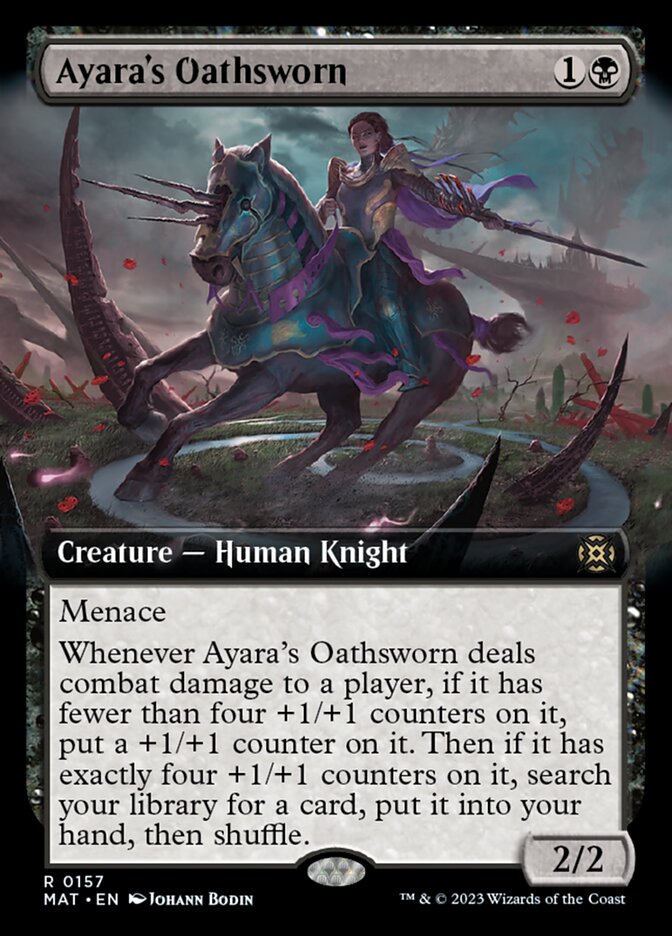 Ayara's Oathsworn (Extended Art) [March of the Machine: The Aftermath] | Gamer Loot