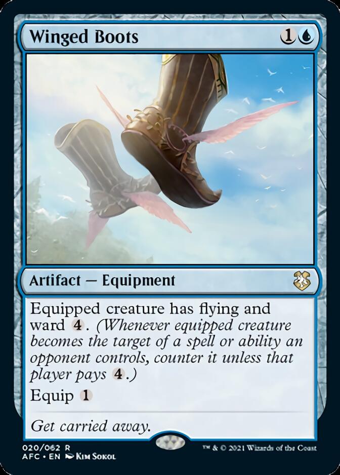 Winged Boots [Dungeons & Dragons: Adventures in the Forgotten Realms Commander] | Gamer Loot