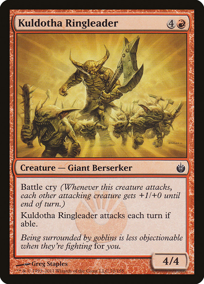 Kuldotha Ringleader [Mirrodin Besieged] | Gamer Loot