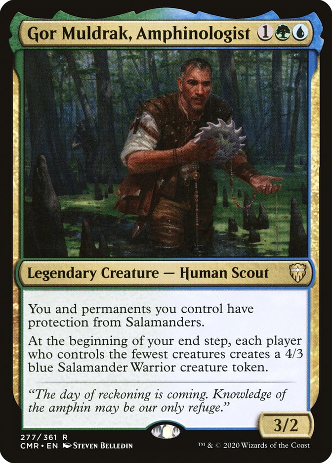 Gor Muldrak, Amphinologist [Commander Legends] | Gamer Loot