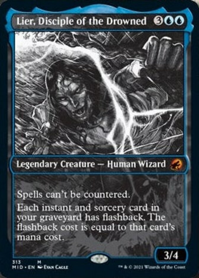 Lier, Disciple of the Drowned (Showcase Eternal Night) [Innistrad: Midnight Hunt] | Gamer Loot