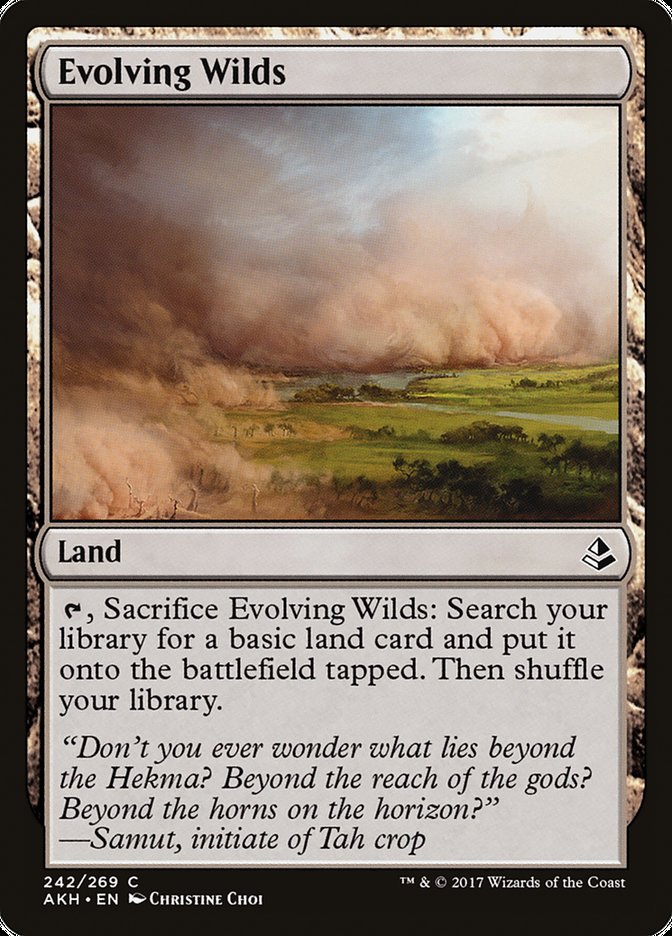 Evolving Wilds [Amonkhet] | Gamer Loot