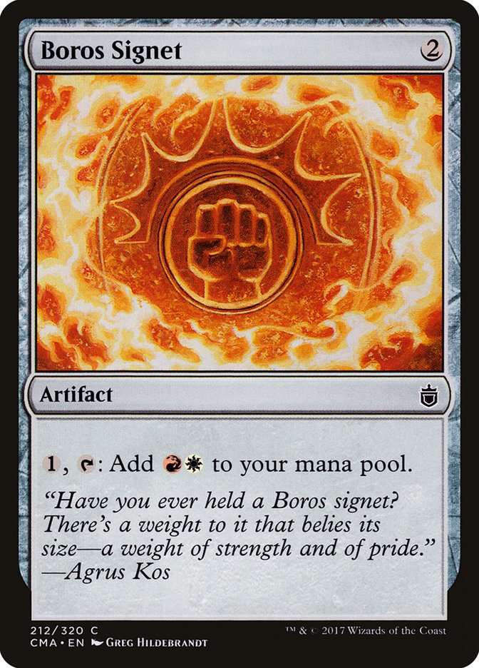 Boros Signet [Commander Anthology] | Gamer Loot