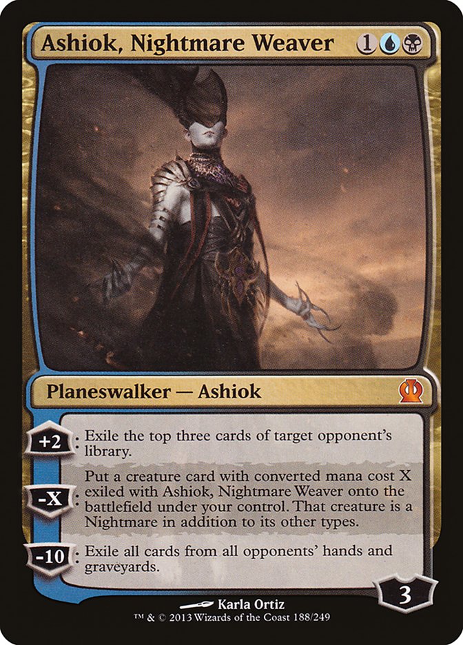 Ashiok, Nightmare Weaver [Theros] | Gamer Loot