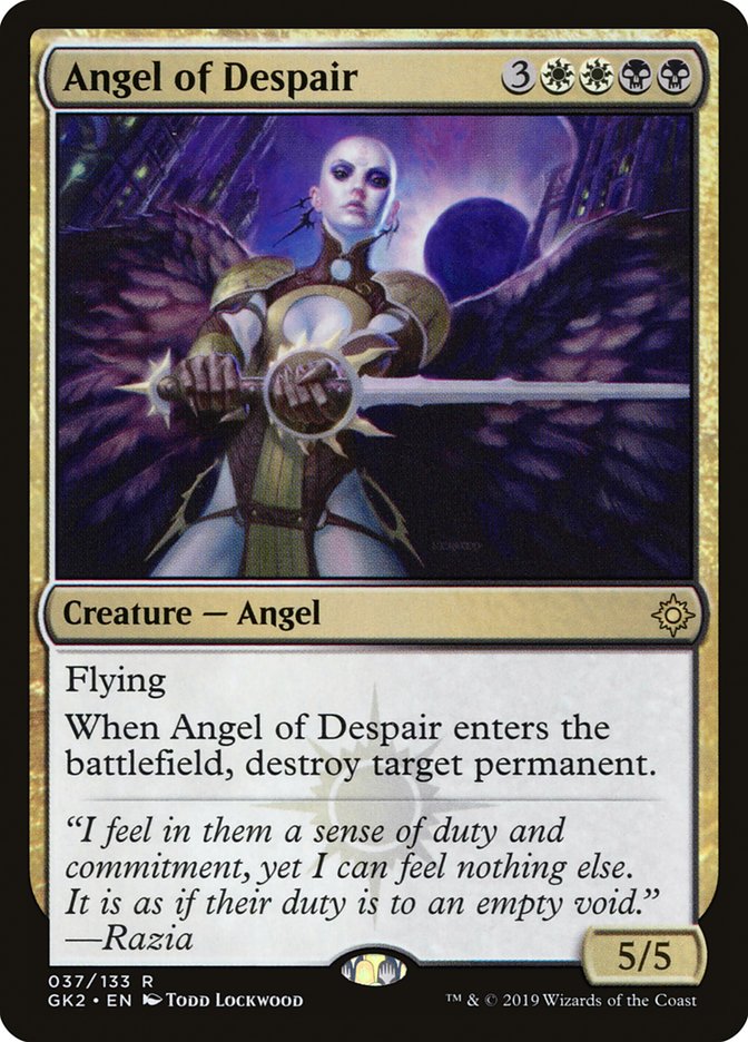 Angel of Despair [Ravnica Allegiance Guild Kit] | Gamer Loot