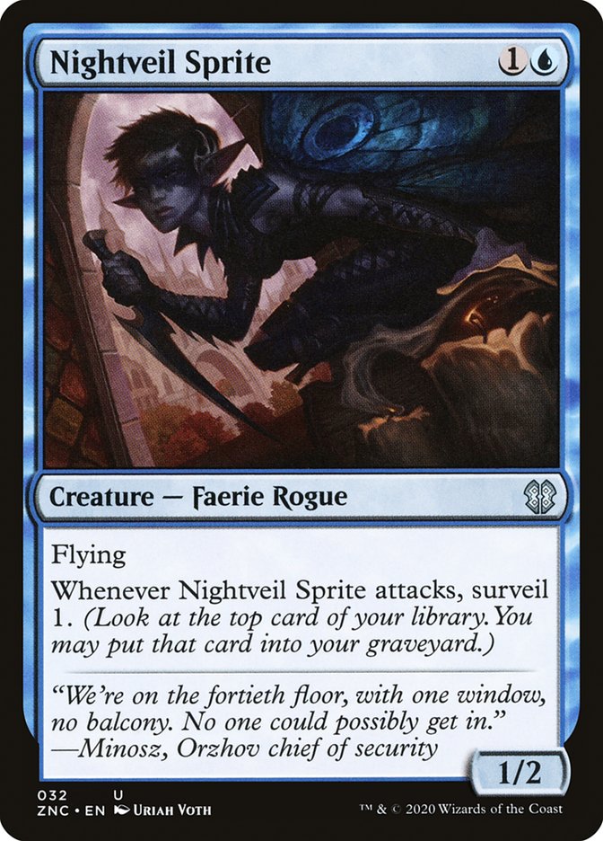 Nightveil Sprite [Zendikar Rising Commander] | Gamer Loot